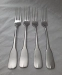 Ginkgo Helmick Alsace Set Of 4 Forks 8.5" Korea Stainless 18/10 Nice. Fixed Price $79.95.