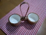 Mud Pie Double Dip Bowls. New. Never Been Used.. Fixed Price $14.50.