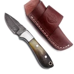 Handmade Damascus Steel Fixed Blade Knife Full Tang Bone Handle Premium.... Fixed Price $94.47.