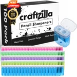 Craftzilla Pencil 100 Pack, Manual Sharpeners Multicolored. Fixed Price $50.99.