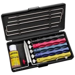 Lansky Sharpeners Lkclx Deluxe 5-STONE Knife Sharpening System. Fixed Price $60.66.