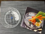 Studio Nova Crystal Hostess Bowl 6.25" Dinner Party New Box Nos. Fixed Price $15.99.