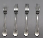 Sant Andrea Stainless Flatware - Scarlatti 8" Dinner Forks Set Of Four New. Fixed Price $24.99.