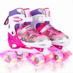 Sowume Adjustable Roller Skates For Girls And Women, All 8 Wheels Of Girl's S.... Fixed Price $57.81.