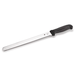 Spyderco Bread Knife With Lightweight Black Handle - Spyderedge K01SBK. Fixed Price $59.95.