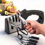 4-IN-1 Manual Knife Sharpener For Kitchen Knives & Scissors, Professional. Fixed Price $10.26.