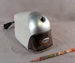 Stanly Bostitch Quietsharp Executive Electric Pencil Sharpener Gray Model EPS8HD. Fixed Price $12.95.
