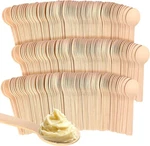 Disposable Mini Wooden Tasting Spoons - Bulk Small For Ice. Fixed Price $14.97.