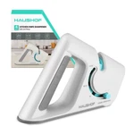 Haushof 4-IN-1 Kitchen Knife Sharpener Premium 4-STAGE Non-slip Base. Fixed Price $27.99.