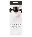 Nsnovelties Sinful Ball Gag Black HP-NSN1221-13 Bondage Accessory. Fixed Price $14.99.
