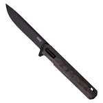 Tekto Bravo Folding Knife Red Carbon Black Titanium (F2R-CCRD-D2BK1-A1). Fixed Price $150.00.