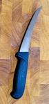Victorinox Boning Knife, 6" Curved, Flexible Blade, Black Fibrox Pro Handle. Fixed Price $30.00.