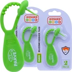 Parve Green Kosher Tag Silicone Label Utensils Kitchen Items Heat Resistant &. Fixed Price $16.56.
