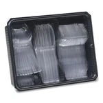 Dixie CH0180DX7 Cutlery Keeper Tray With Fork/knife/spoon - Clear (180/BX) New. Fixed Price $25.41.
