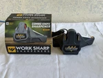 Work Wscmb Combo Knife Sharpener Electric & Manual Ceramic Rod New. Fixed Price $44.99.