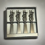 Ganz Christmas Winter Snowmen Appetizer Cheese Butter Spreaders Knife. Fixed Price $15.00.