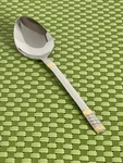 Wallace Golden Corsica Stainless 18/10 Accent China Flatware Choice E21VG. Fixed Price $7.95.