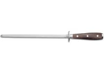 Wusthof Ikon Blackwood 10 Inch Sharpening Steel With Double Bolster. Fixed Price $230.00.