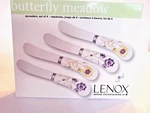 Lenox Butterfly Meadow Spreaders Set Of 4 For Cheese New In Box. Fixed Price $44.50.