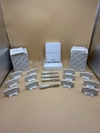 Lot Of Princess House #1317 Cheese Spreader & 2SETS 1269 Ceramic Place Markers. Fixed Price $75.00.