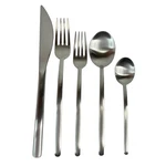 Mepra Due Faltware 20 Piece Durable 18/10 Stainless Steel American Silver New. Fixed Price $480.50.