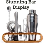 Cocktail Set Mixology Bartender Kit: 10-PIECE Tool With Stylish Bamb. Fixed Price $117.92.