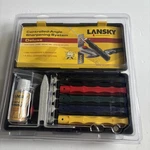 Lansky Deluxe 5-STONE Sharpening System. Fixed Price $39.99.