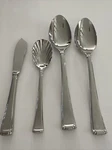 Lenox Gorham Column Frosted 4 Piece Stainless Flatware Serving Set. Fixed Price $30.00.