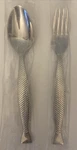 New Fortessa Siren Mermaid Dinner Spoon Salad Fork Stainless Flatware. Fixed Price $9.99.