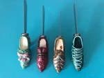 Boston Warehouse- Set Of 4 Spreaders Stainless Steel Knives Ladies' Shoes. Fixed Price $12.00.