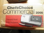 Chef's Choice Commercial 2000 Diamond Hone Knife Sharpener. Fixed Price $124.95.
