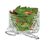 Dublin Shannon By Godinger 3 Piece Crystal Salad Set. Fixed Price $55.00.