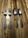 Wb/w WBW1 Stainless Deco Modern Mid Century Flatware Silverware Fork Spoon. Fixed Price $7.00.