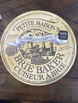 Petite Maison Brie Baker Cheese Fromage Queso Ceramic Dish Lid & Wooden Knife. Fixed Price $24.55.