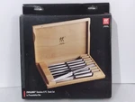 Zwilling J.a. Henckels Stainless Steel Steak Knives 8 Pc Set Presentation Box. Fixed Price $59.99.