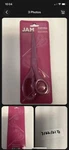 Jam Paper Multi-purpose Precision Scissors 8 Inch Fuchsia- Ergonomic Handl. Fixed Price $14.99.