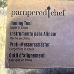 New The Pampered Chef Forged Cutlery Honing Tool 1057, Knife Sharpener Open Box. Fixed Price $25.99.