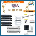 Parts Kit For Brinkmann 810-1575-W Gas Grill Stainless Steel Burners Heat Plate. Fixed Price $53.29.
