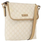 Gucci Gg Supreme Shoulder Bag Pvc Ivory Gold 223666 Auth FM5187. Fixed Price $400.00.
