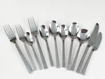 11 Piece Oneida Chefs Table Flatware Stainless Steel. Fixed Price $22.44.