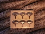 6 Pottery Barn Metal Cheese Markers Brie Bleu Cheddar Chevre Gruyere Gouda Set. Fixed Price $20.00.