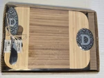 Thirstystone Small Serving Board With Matching Spreader, Initial New-. Fixed Price $24.95.