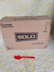 Solo Teaspoons Red Medium Weight Case Of 1000 Msrt 0011. Fixed Price $28.97.