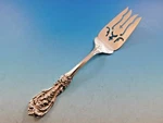 Francis New Script Mark By Reed & Barton Sterling Silver Cold Meat Fork Pcd 8". Fixed Price $269.00.