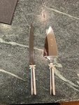 New Kate Spade Lenox Grace Avenue 2 Piece Dessert Set Cake Server Bows. Fixed Price $49.99.