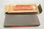 Norton Abrasives Quickcut Oilstone Behr Manning Troy Ny Original Box UPB6. Fixed Price $12.60.