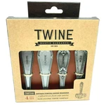 Twine Chateau Antique Pewter Cheese Markers - 4 Piece Set New. Fixed Price $11.99.