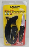 Lansky Quick Edge Knife Sharpener And Serrated Lockback Combo New. Fixed Price $20.00.