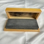 Wusthof Whetstone J400 J2000 Knife Sharpening Wood Box Case Damage. Fixed Price $17.99.