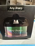 Rainbow Anysharp Pro Knife Sharpener One-handed Use Power Grip Surface New Box. Fixed Price $30.00.